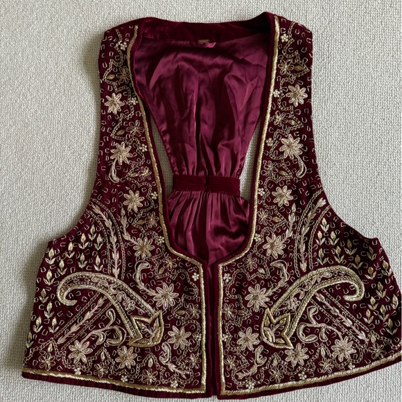 Free People Giselle velvet Vest - Picture 4 of 9